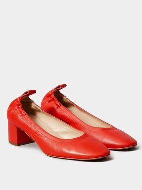 Everlane Leather Day Heels